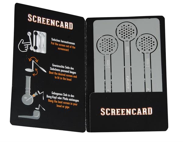 Scorpio Screencard Edelstahl Hängesiebe 15mm